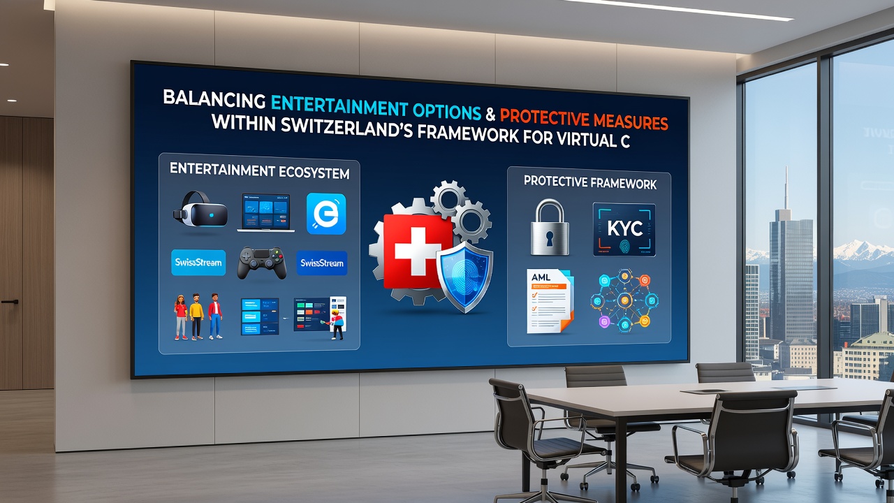 Secure transaction interface in Swiss online casino with player protection tools highlighted