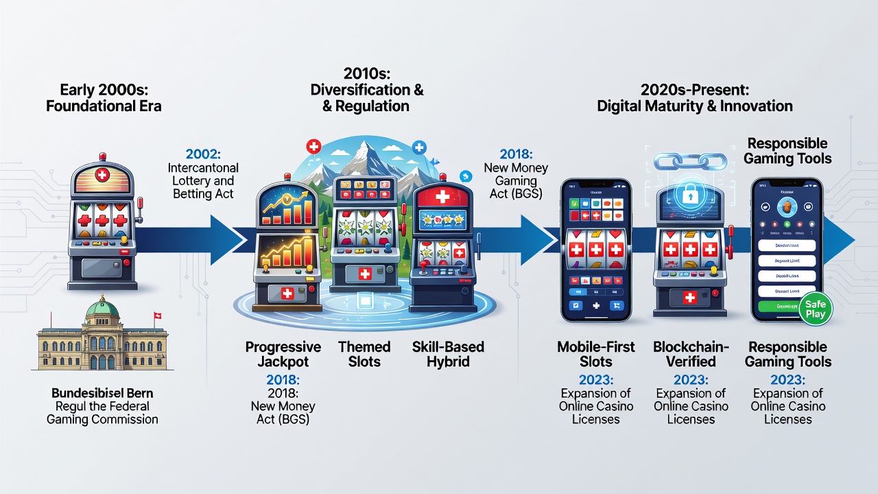 Modern specialized slot interfaces showing regulatory compliance features